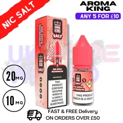 Red Apple Watermelon – Aroma King Nic Salt