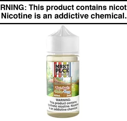 THAI APPLE MELON RAZZ BY MRKT PLCE 100ML - Vapejuice