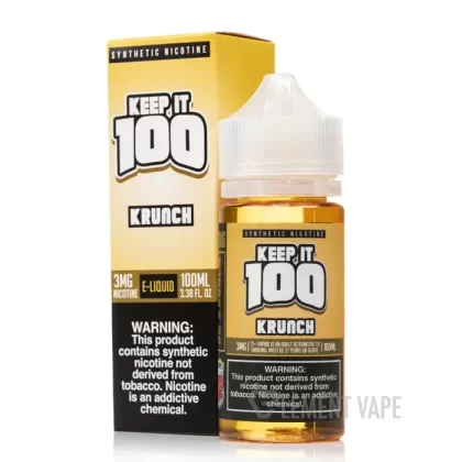 Krunch – Keep It 100 E-Liquid – 100mL