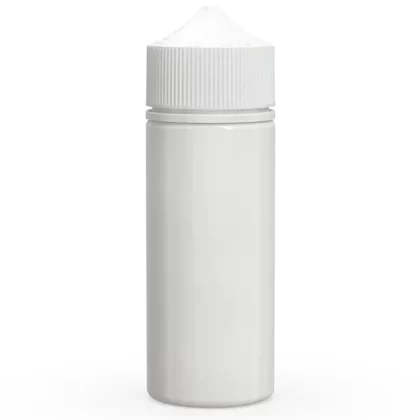 CHUBBY GORILLA | Child Resistant Unicorn V3 PET Dropper Bottles White | 120mL – w/ White Lid – 400 Count