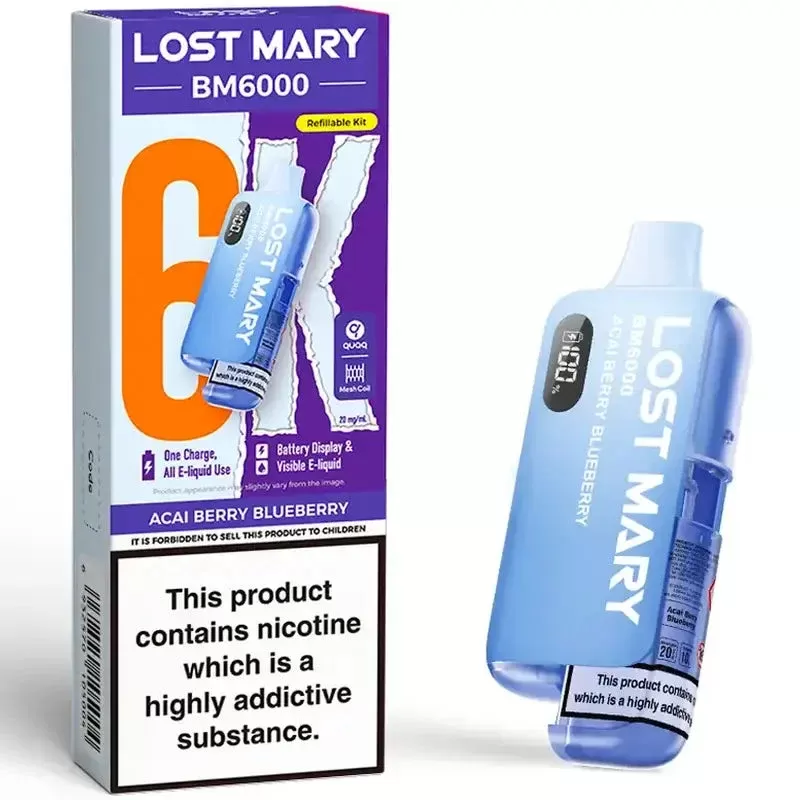 Lost Mary BM6000 Prefilled Pod Vape Kit