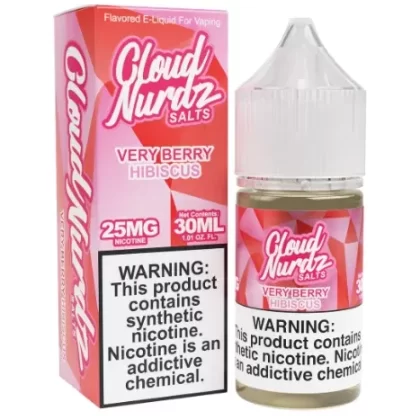 Cloud Nurdz Salts Very Berry Hibiscus