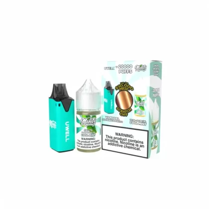 Mints Salt x Uwell V6 Kit. – Cool Mint Salt Nic Bundle 50mg - Bangvapeaustralia