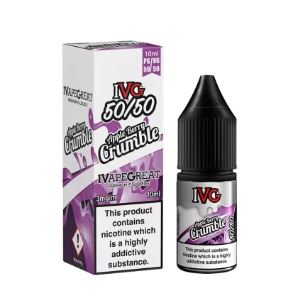 IVG Nicotine Salt Apple Berry Crumble E-liquid 10ml