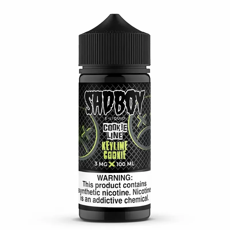 Sadboy Keylime Cookie 100mL Pre-Steeped E-Liquid
