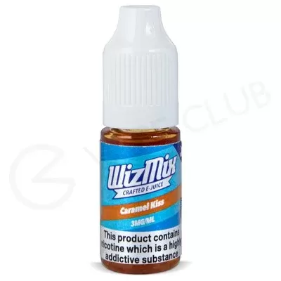 Caramel Kiss E-liquid by Wizmix