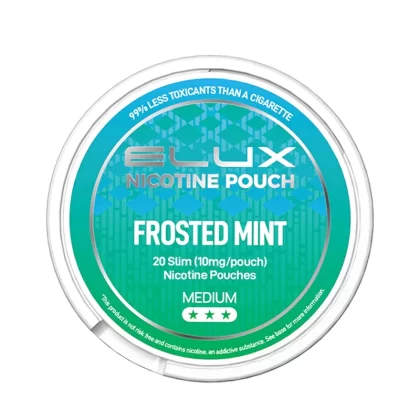 Elux Frosted Mint Nic Pouches - 10mg