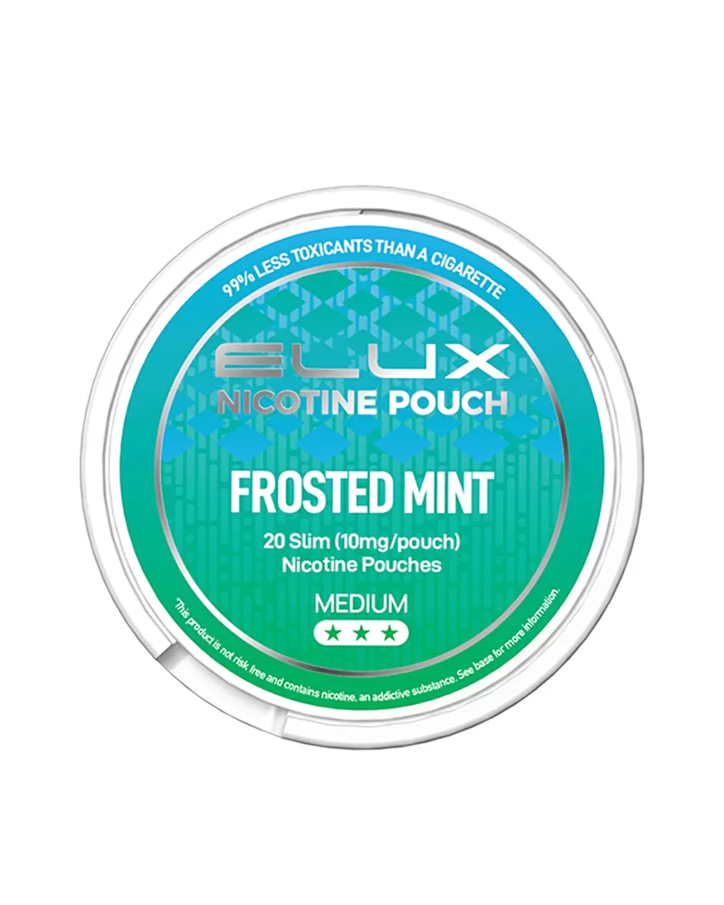 Elux Frosted Mint Nic Pouches - 10mg - Image 3