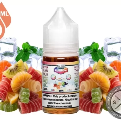Rainbow Freeze Pod Juice Salt 30ml