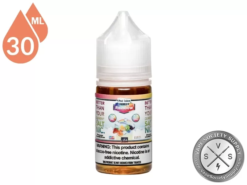 Rainbow Freeze Pod Juice Salt 30ml - Image 3