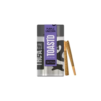 Half Bak’d Purple Unicorn – TOAST’D THC-A Pre-Rolls -Sativa - Vape Store