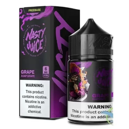 A$AP Grape E-Liquid by Nasty Juice - Size#60ml~Nicotine#3MG>6MG