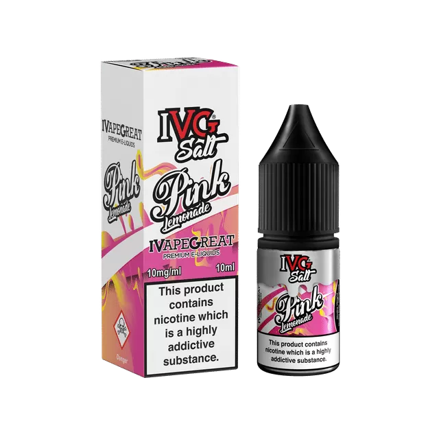 Pink Lemonade IVG Nic Salt e Liquid 10ml – TPD - Vapestorm Co