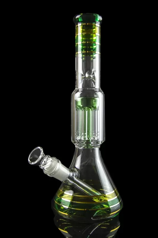 “Back to Basics” Showerhead Perc Water Bong - Ejuicewarehouse