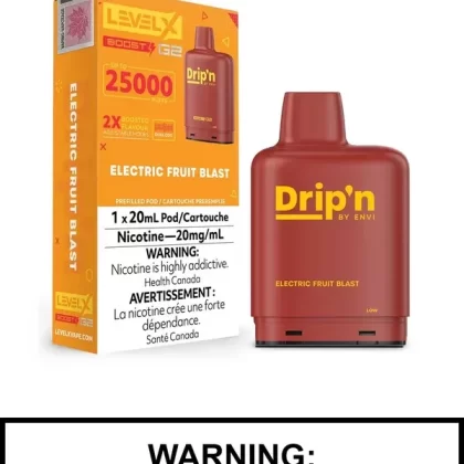 Electric Fruit Blast Drip’n Level X Boost G2 Pods