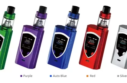 SMOK ProColor 225W TC Kit with TFV8 Big Baby Tank (5ML) - Silver