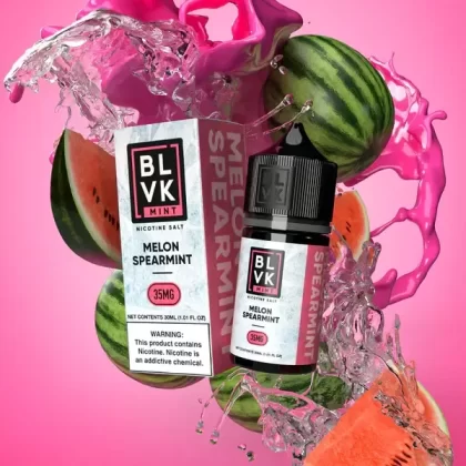 BLVK Mint Salt Melon Spearmint Vape e-Liquid 30mL - Vape Product, Vape Product (B02FB0)