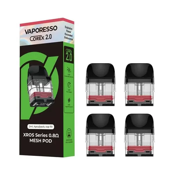 Vaporesso Xros Coil / Replacement Pod 3ML Top Fill - Vapebar Pk - Image 2