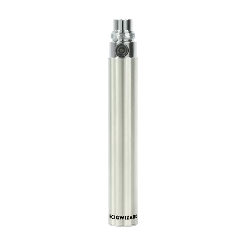eGo 1100mAh Battery - Silver - Ecigwizard - Image 2