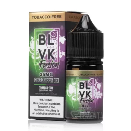 BLVK Fusion Salt – Grape Apple Ice - Vapexotic In