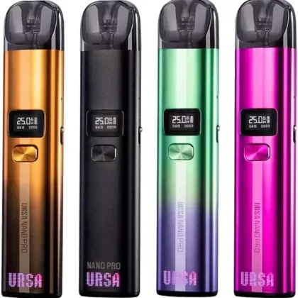 Lostvape Ursa Nano Pro POD Kit - COLOR#Mojito G>Sakura G>Antarctica G>Sunrise G>Midnight G>Babe Pink>Navy Blue>Electric Violet>Classic Black (DDB27D)