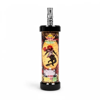 QQ Bang Shisha Hookah Vape 80000 Puffs Smart LCD Screen - Randm Mix, Peach Mango Watermelon; 5-nicotine, 2-nicotine
