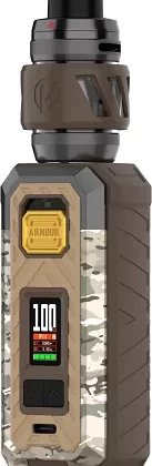Vaporesso Armour S Kit (iTank T Edition) (100 W, 6 ml) – Camo Brown