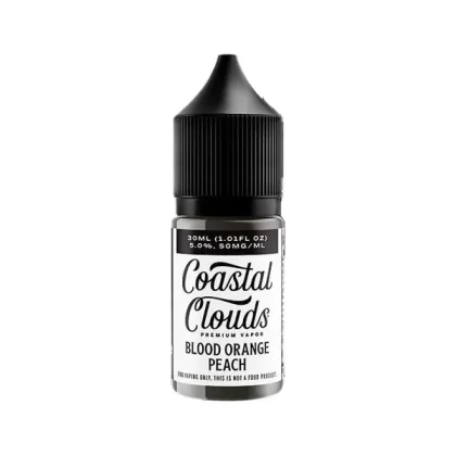 Coastal Clouds – Blood Orange Peach – Salt Nic – 30mL - Vape Product, Vape Product