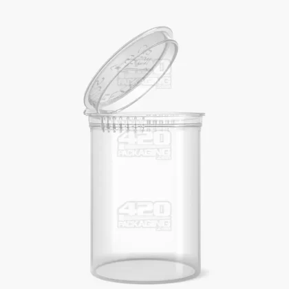 Child Resistant & Sustainable | 100% Biodegradable Clear Pop Bottles - Vape Store