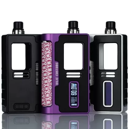 Ambition Mods x KILIC KIL-LITE 60W Boro Box Mod (DISCONTINUED) - Purple - DNA60 Chipset