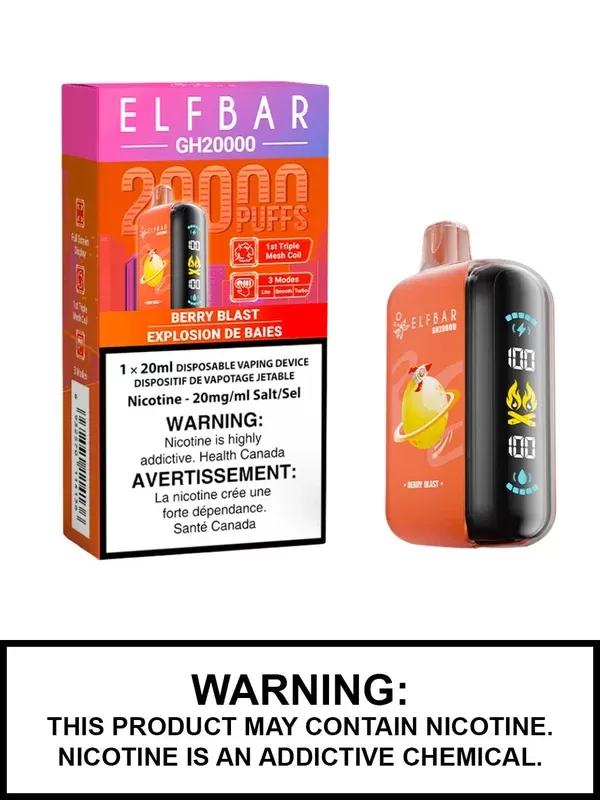 Berry Blast Elf Bar GH20000 Disposable Vape