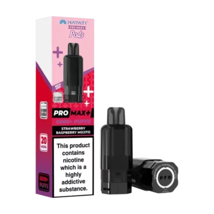 Hayati Pro Max Plus 6000 Prefilled Pod Strawbery Raspberry Mojito