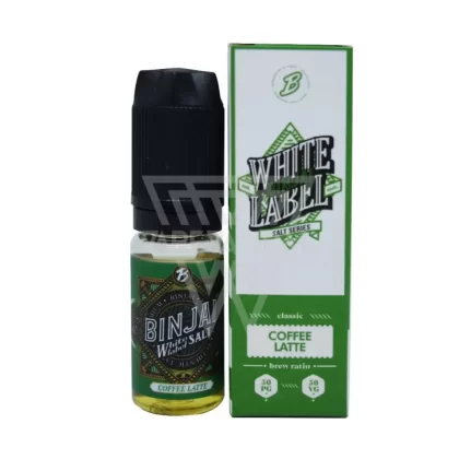 Binjai – Coffee Latte (White Label) Salt Nicotine - Vapevandal