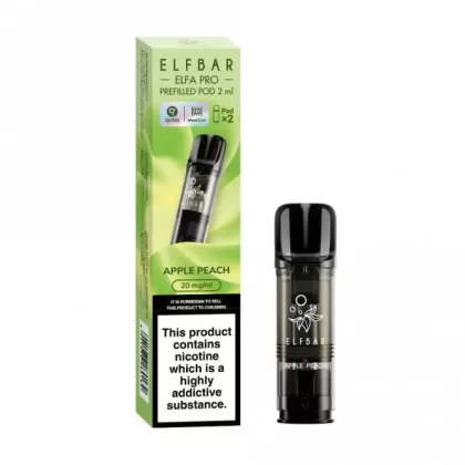 Apple Peach Prefilled Pods Elfa PRO Series by Elf Bar (2 x 2ml) - 20mg