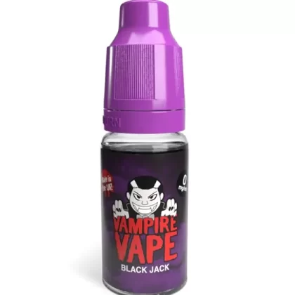 Black Jack E-Liquid - Vampire Vape - 3mg - PG 50%