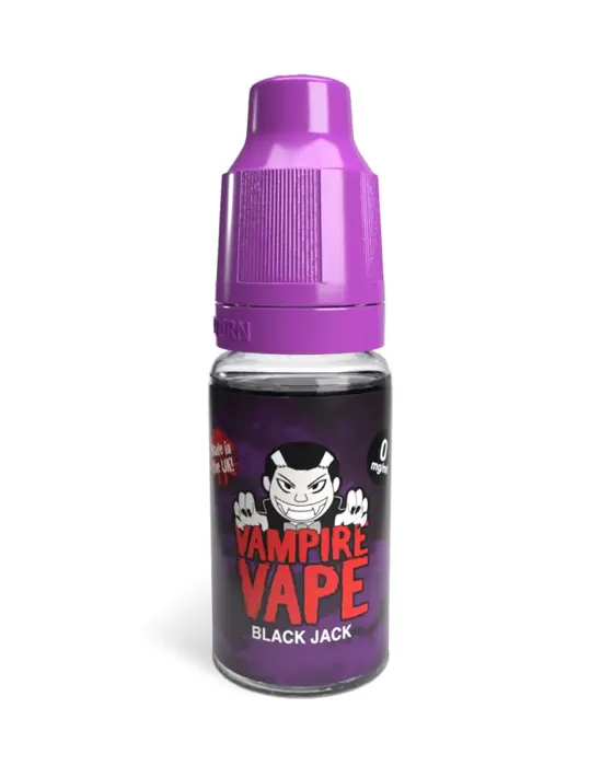 Black Jack E-Liquid - Vampire Vape - 3mg - PG 50% - Image 3