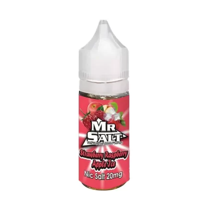 Mr Salt Strawberry Raspberry Apple Ice Vape Juice - 10 Pack - 10mg