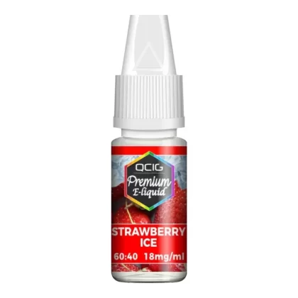 QCIG STRAWBERRY ICE 10ML E-LIQUID