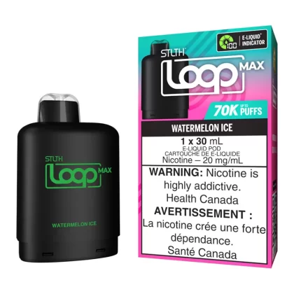 STLTH Loop Max E-Liquid Pod Pack - Watermelon Ice 30ml - 20mg/ml