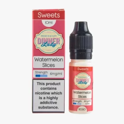 Watermelon Slices 50/50 E-Liquid by Dinner Lady - 6mg