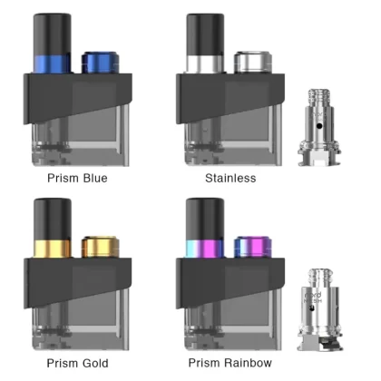 SMOK Trinity Alpha Pod with Coils - 2.8ml - Stainless / U.S.A. Warehouse (Only ship to USA)