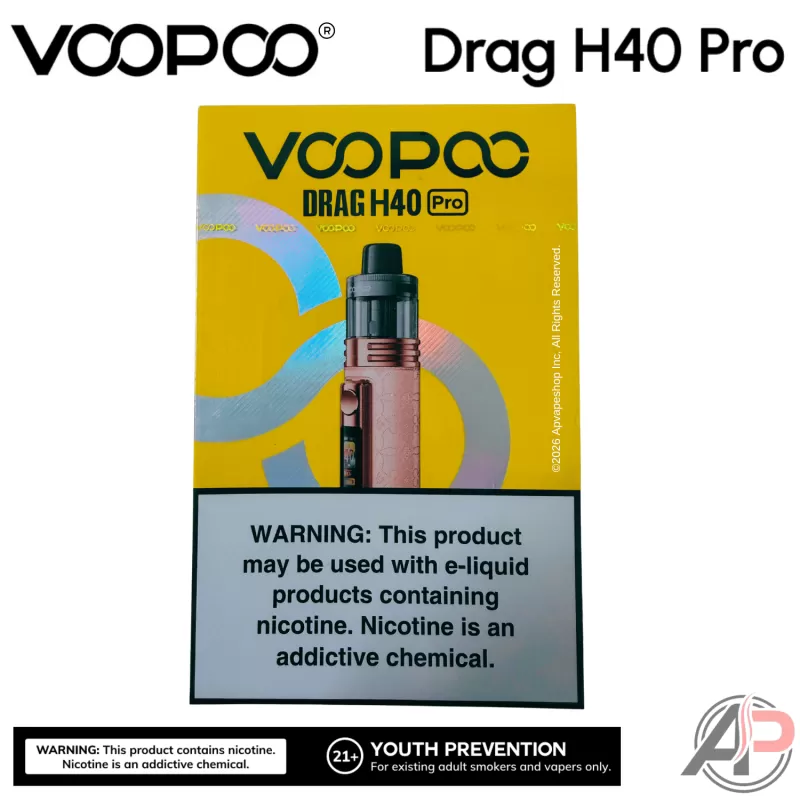 Voopoo Drag H40 Pro Pod Mod Starter Kit Device - Image 3