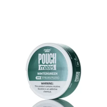 Pouch Mates Wintergreen Nicotine Pouches - Vape Product, Vape Product (04CFBA)