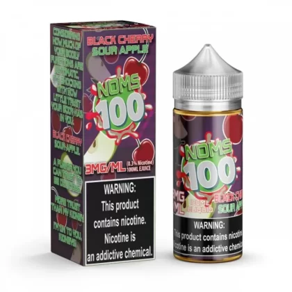Noms 100 Black Cherry Sour Apple 100ml E-Juice - Ecigmafia