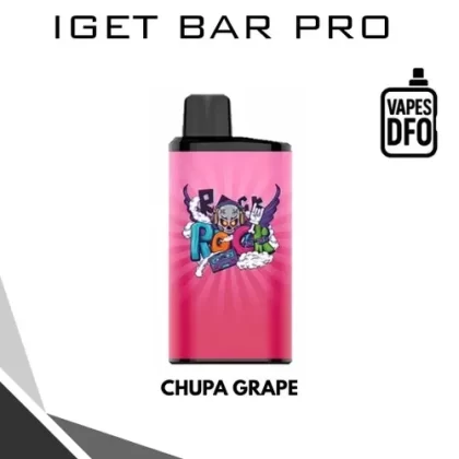 Chuppa Chupps Grape – IGET BAR PRO - Non-rechargeable / IGET / Medium / Grape / Beverage & Dessert