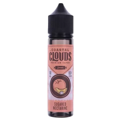 SUGARED NECTARINE E LIQUID BY COASTAL CLOUDS – SWEETS 50ML 70VG