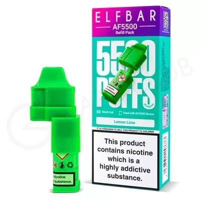 Lemon Lime Elf Bar AF5500 Refill Pack