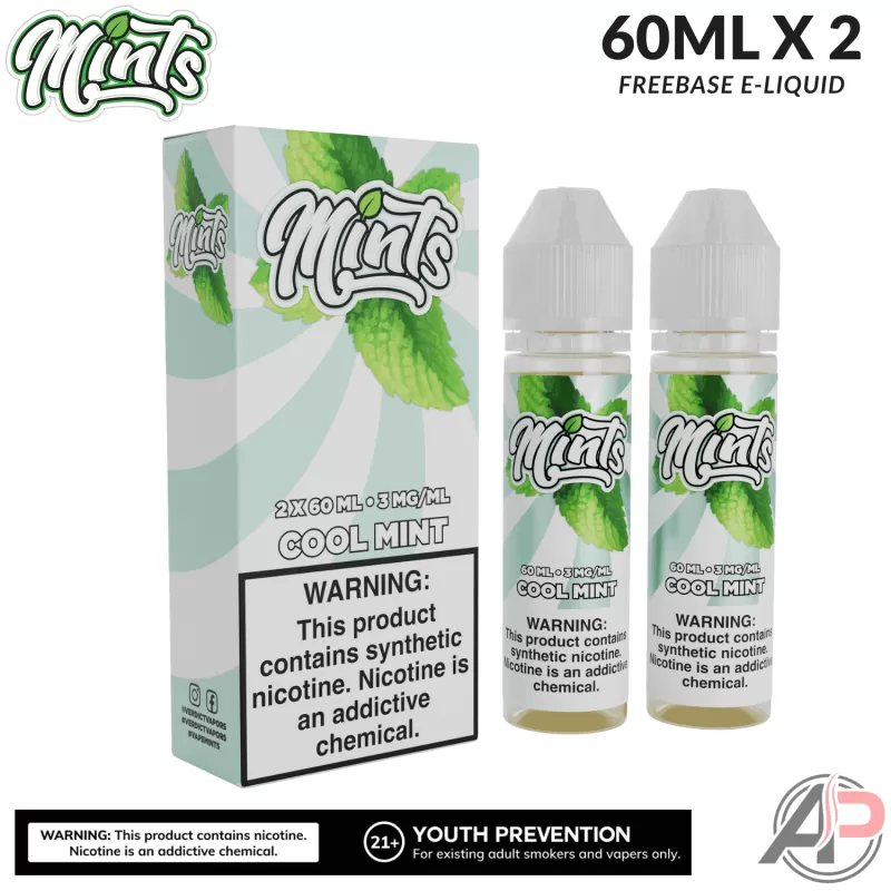 Mints Vape Co Cool Mint E-Liquid 120mL