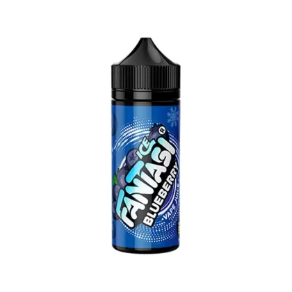 Fantasi Ice Blueberry Ice 100ml Shortfill E-Liquid - Strength#0mg (AF33C2)