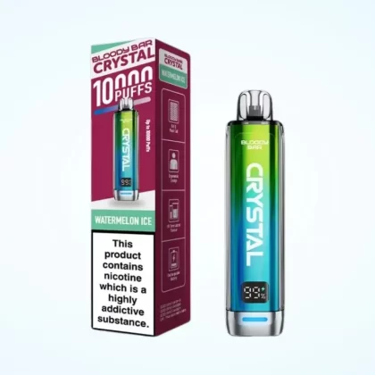 Bloody Bar Crystal 10K Prefilled Pod Kit Watermelon Ice - Ejuicewarehouse